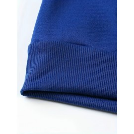 Men's OUTLAW Graphic Hooded Sweatshirt - Black with White Bold Lettering, Heavyweight 300gsm Pullover Hoodie, Casual Winter Warmth, Machine Washable, Streetwear & Outdoor Wear with Chest Pocket & Adjustable Hood