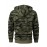 Men's fashionable casual camouflage sports warm fleece hooded sweatshirt